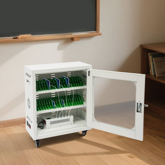 40-Port Charging Station, Mobile Phone Charging Cart, Mobile Phone Charging Cabinet
