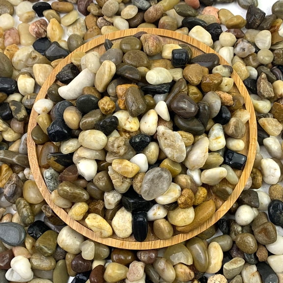 40 Pounds 2/5 Inch Pea Gravel Aquarium and Landscaping Decorative Rocks