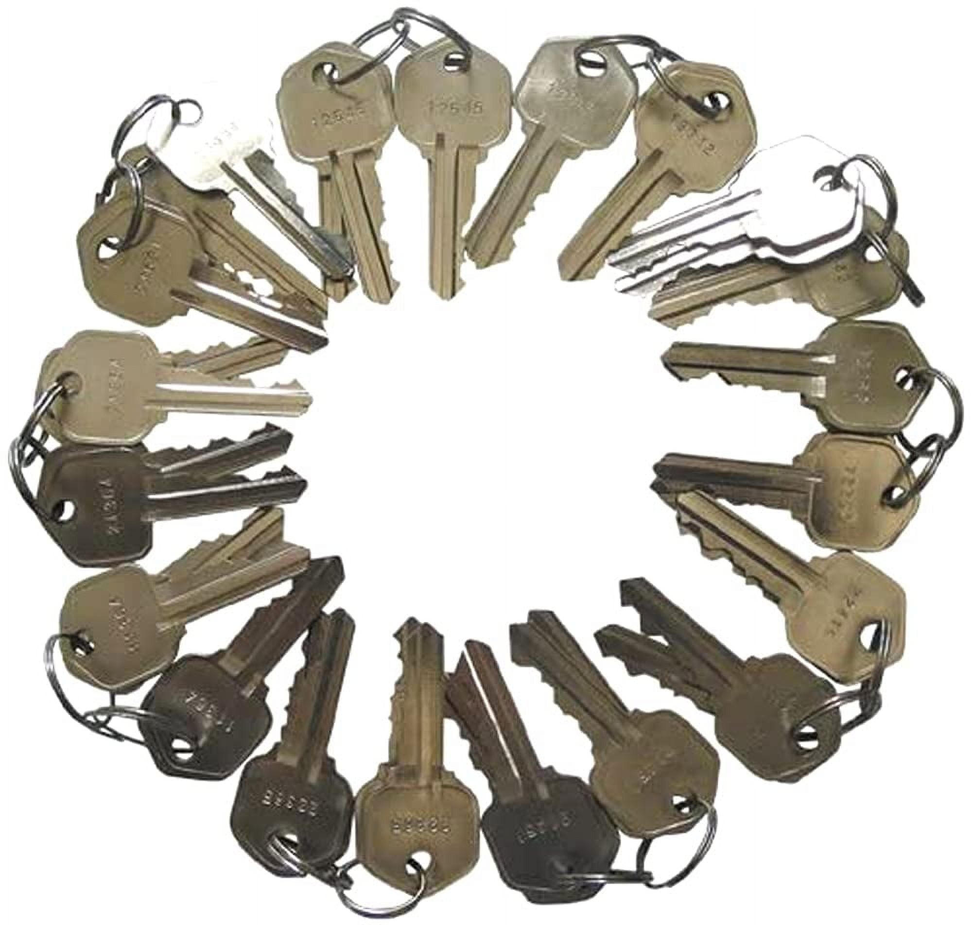 40 Precut Compatible Keyway Kw1 5 Pins Keys 8 Sets Of 5 Key By 40-precut-compatible-keyway-kw1-5-pins-keys-8-sets-of-5-key-by