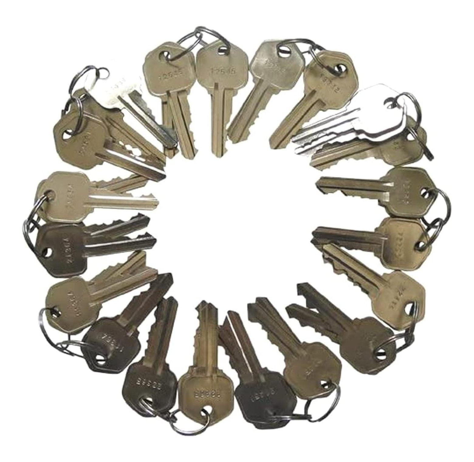 40 Precut Compatible Keyway Kw1 5 Pins Keys 8 Sets of 5 Key by ...