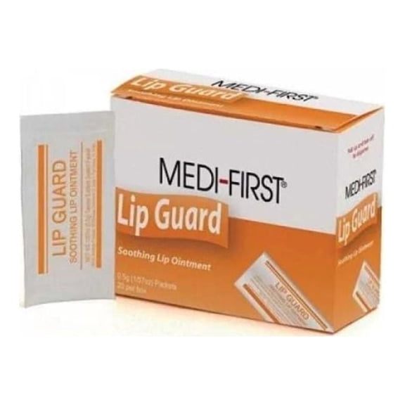 40 Qty Lip Guard Moisturizing Ointment - compared to Burt's Bees - Medi-First (MS-84145)
