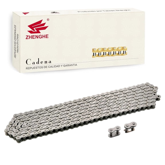 40 Roller Chain 10 Feet with Connecting Master Link Heavy Duty #40 Drive Chain for Mini Bike, Bycicles, Motorcycles, Go-Karts, Home and Industrial Machinery 239 Links