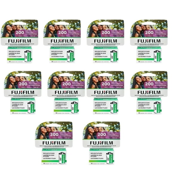 40 Rolls Fuji Fujicolor C200 36 Exposure 35mm Color Negative Film, FRESH