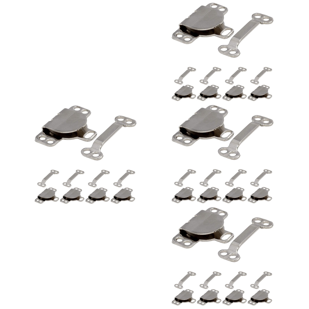 40 Sets Hook and Eye Button Womens Pants Metal Crafts Costume