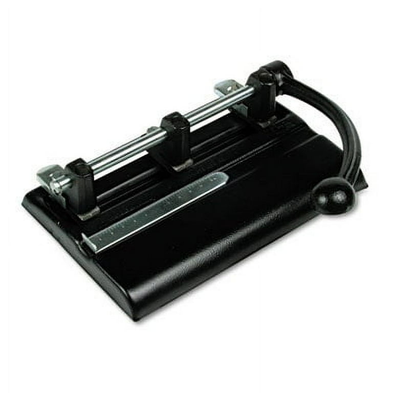 40-Sheet High-Capacity Lever Action Adjustable Two- to Seven-Hole Punch, 13/32 40-Sheet High-Capacity Lever Action Adjustable Two- to Seven-Hole Punch, 13/32