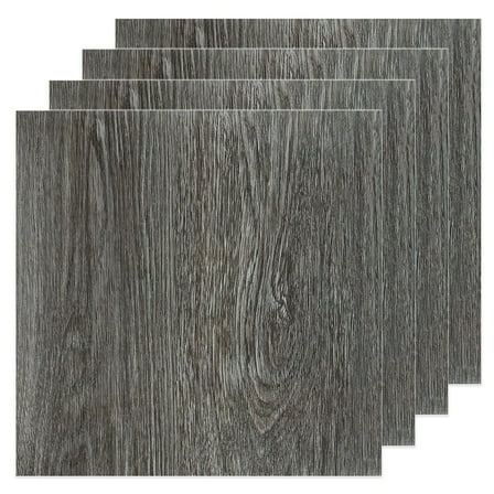 40 Sheet Vinyl Flooring 12” x 12” Peel and Stick Floor Tile Waterproof Light Brown Wood Vinyl Floor Tiles Clearance Self Adhesive Floor Tiles Sticky Laminate Flooring Stick on Bathroom Kitchen