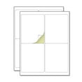 40 Sheets, 4" x 5" Large Printable Shipping Labels, for Laser/Inkjet