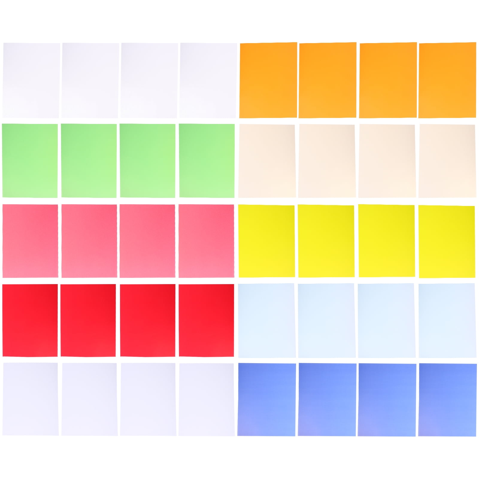 40 Sheets Color Drawing Paper A4 Size Transfer Tracing Paper for Art