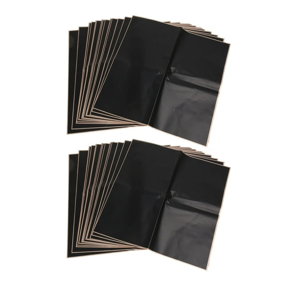 40 Sheets Flower Wrapping Paper Squared 22.8 Inches Gold Edge Gift Packaging Paper for Party Ceremony Festival