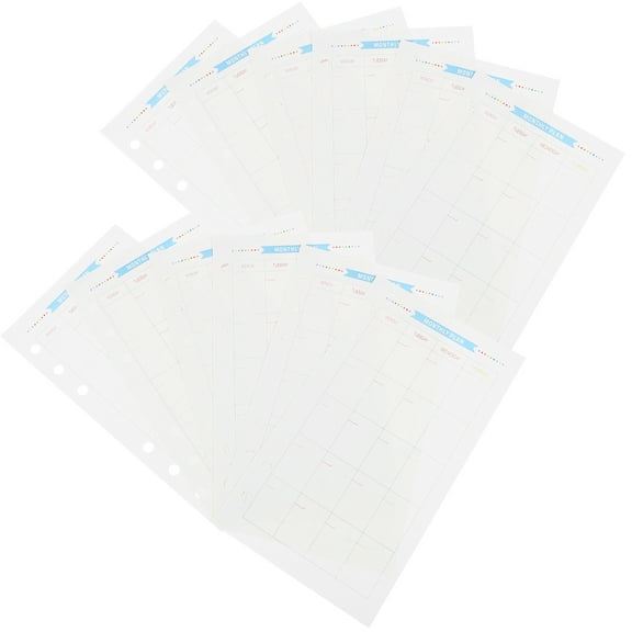 LEORX Refills Paper Lined Paper Refill Sheets