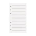 thumbnail image 1 of 40 Sheets Planner Refill Paper A6 Loose Leaf Binder Inserts Smooth Writing Office Use for Journals, 1 of 9