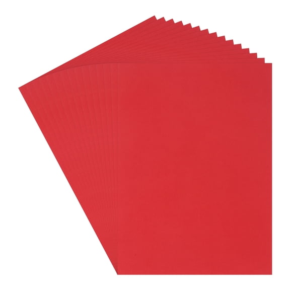 40 Sheets Red Cardstock 9" x 11" Card Stock Printer Paper for DIY Arts