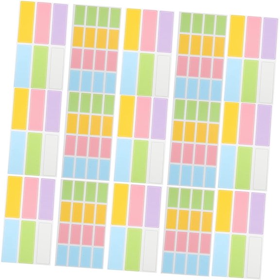 40 Sheets Self-Adhesive Label Tool Stickers Name Tag Stickers Name Stickers Marking Sticker Adhesive School Name Tag Daycare Name Stickers Label Patch Self-Adhesive Label Sticker