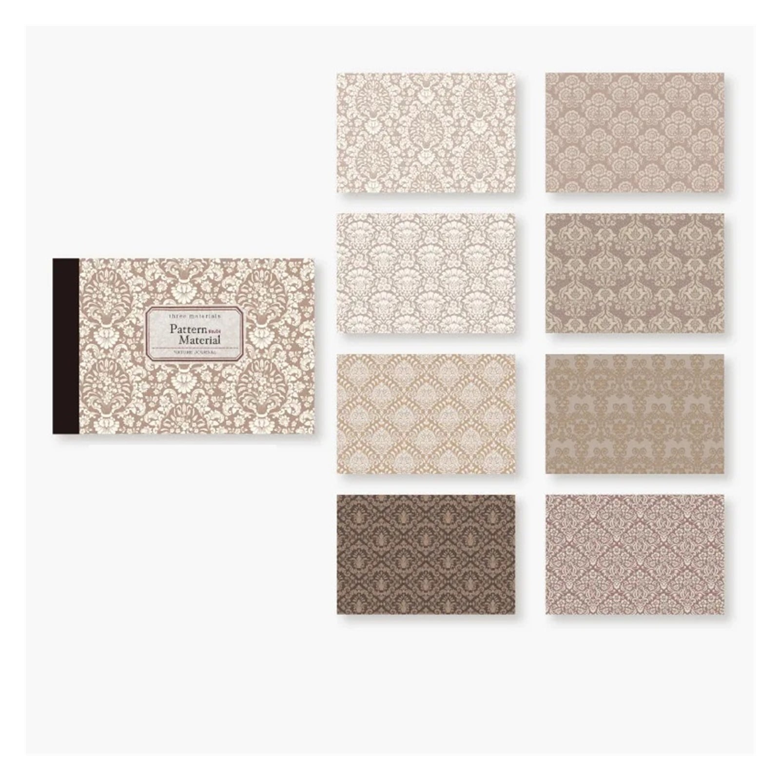 40 Sheets Vintage Flowers Scrapbook Paper Pack Paper Aesthetic