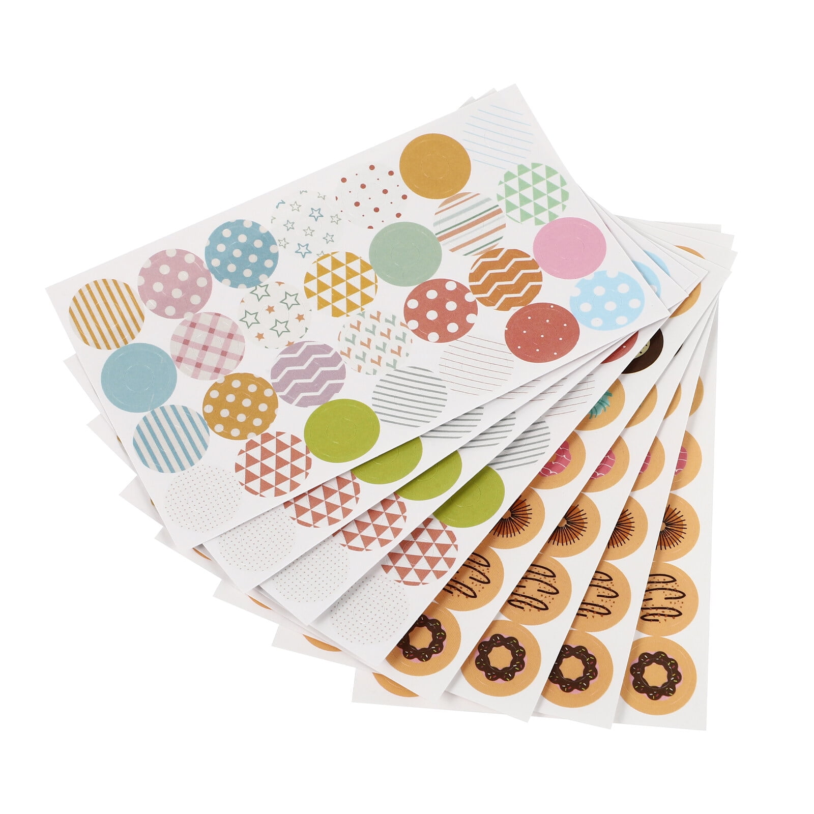 40 Sheets of Self Adhesive LooseLeaf Paper Reinforcement Labels (Assorted Color)