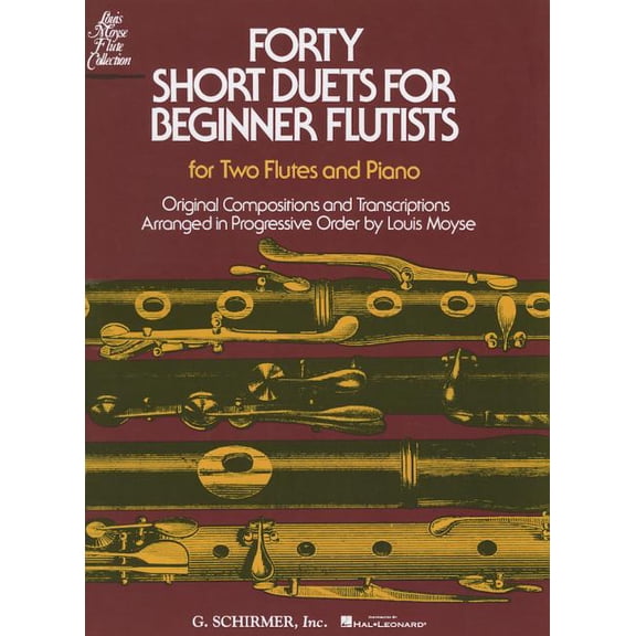 40 Short Duets for Beginner Flutists