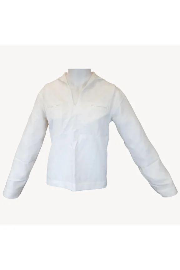 40 Short White US Navy Dress Jumper Sailor Top