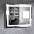 40" Slight defects Bathroom Mirror LED Light Illuminated Wall Mounted