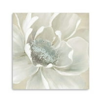 40" Soft Winter Flower Canvas Wall Art