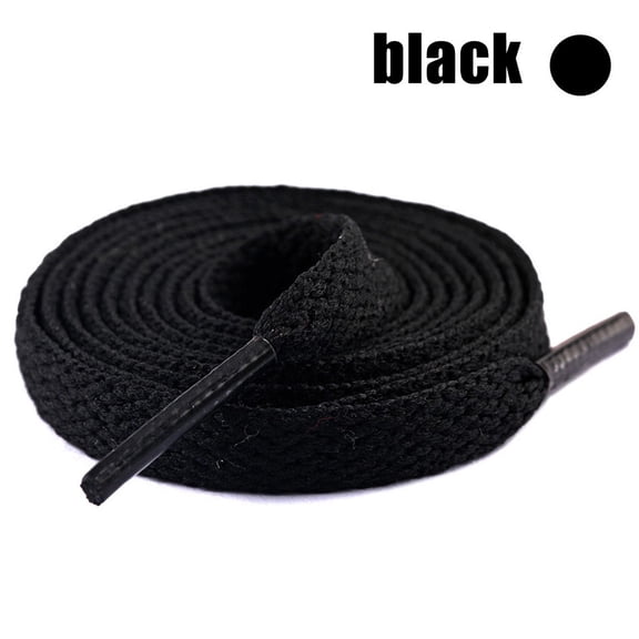 40" Solid Color Flat Shoelaces, 1 Pair Flat Shoe Laces, Shoe Laces for Sneakers Hiking Boots Running Shoes