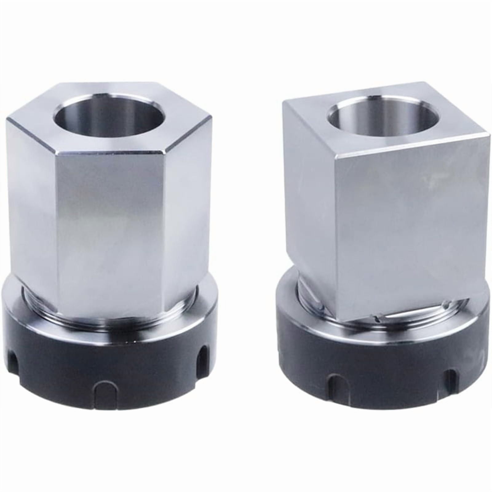 -40 Square and Hex Collet Chuck Block Set, Fit for Milling Machine ...