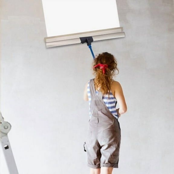 40"Stainless Steel Drywall Skimming Blade Putty Blade Finishing Tool&Grip Handle