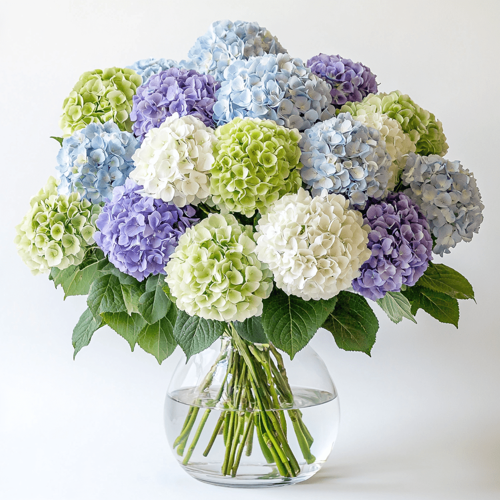 10 Premium White Hydrangea Flowers- Beautiful Fresh Cut 10 Premium White Hydrangea Flowers- Beautiful Fresh Cut
