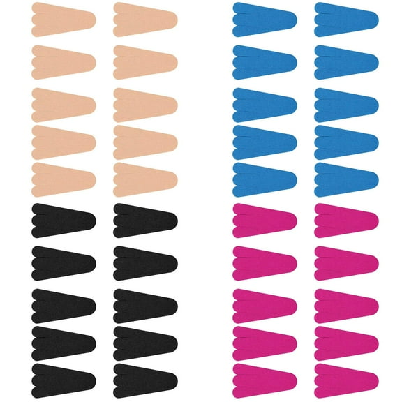 40 Strips Kinesiology Tape, Cotton Elastic Athletic Tape, Hypoallergenic and Waterproof K Tape for Muscle Pain Relief and Joint Support