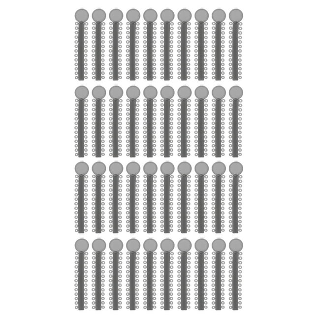 40 Strips Orthodontic Elastomeric Ligature Tie Orthodontic O Rings