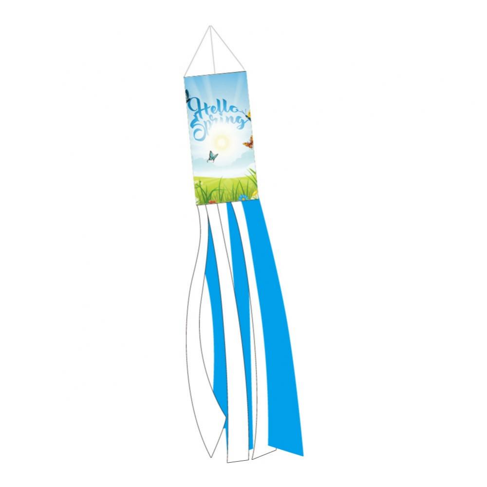 40" Summer Windsock, Fashion Windsocks Wind Twister Spinners Rainbow