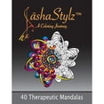 thumbnail image 1 of 40 Therapeutic Mandalas: Adult Coloring Book (Paperback) by Sasha Scully, 1 of 1