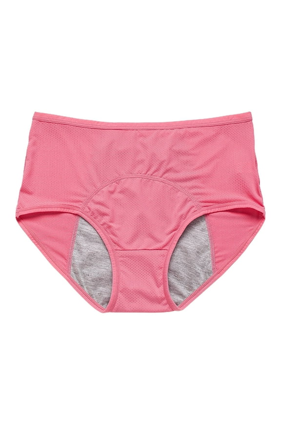 40 To 150KG Plus Size L To 8XL Pants Leak Proof Before And After Menstruation Medium To High Waisted Aunt's Sanitary Pants Underwear For Women