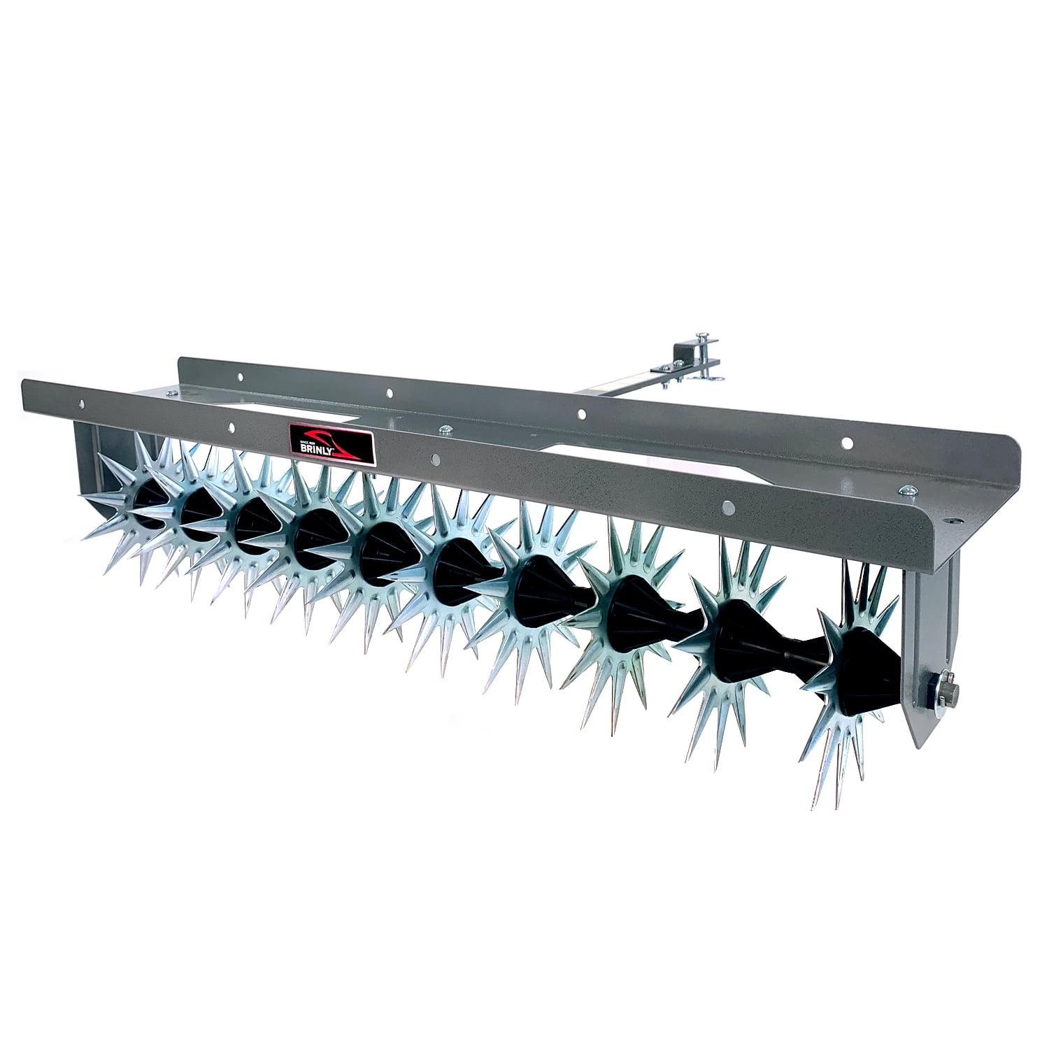 40″ Tow-Behind Spike Aerator in Hammered Gunmetal | SA2-40BH-S