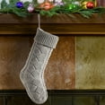thumbnail image 1 of Viflosae Personalized Christmas Stockings Knitted Christmas Socks Wool Gift Bag Candy Decoration Bag Large Hanging Socks Christmas Supplies Stocking Stuffers for Men, 1 of 6