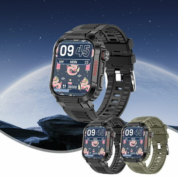 Viflosae Smart Sports Watch HD Smart Bracelet Advanced Bluetooth Calling And Extra Long Battery Life Customised Dials With Multiple Patterns Electronics Gadgets