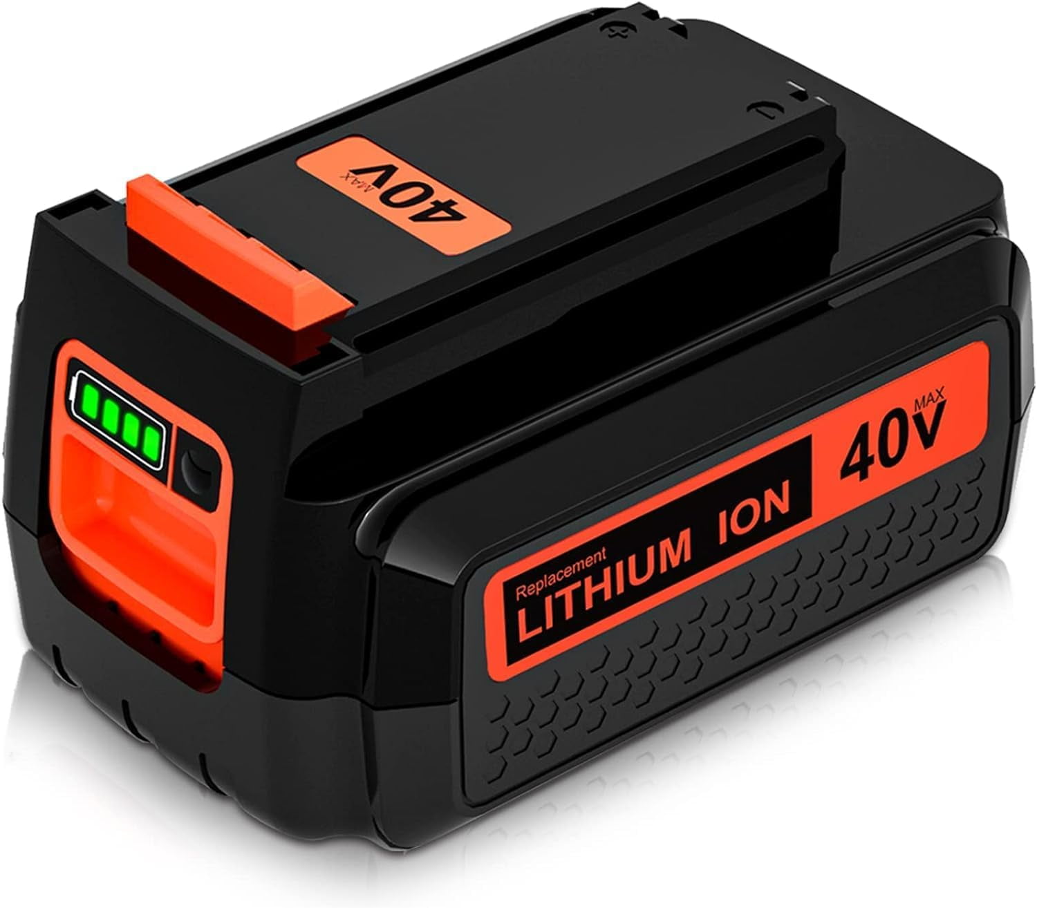 40 Volt 3.0Ah Lithium LBX2040 Battery Replacement for Black and Decker 40V Battery Compatible with Black and Decker Lithium Battery LBX2040 LBXR36 LBXR2036 LST540 LCS1240 LBX1540 Power Tools