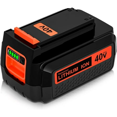 40 Volt 3.0Ah Lithium LBX2040 Battery Replacement for Black and Decker 40V Battery Compatible with Black and Decker Lithium Battery LBX2040 LBXR36 LBXR2036 LST540 LCS1240 LBX1540 Power Tools