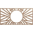 thumbnail image 1 of 40"W x 20"H x 14 3/4"ID x 3/8"T Hoover Wood Fretwork Pierced Ceiling Medallion, Wood (Paint Grade), 1 of 3
