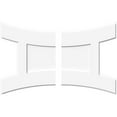 thumbnail image 1 of 40"W x 26 5/8"H x 1"ID x 8 3/4"C x 1"P Haven Architectural Grade PVC Contemporary Ceiling Medallion, Two Piece, 1 of 11