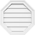 thumbnail image 1 of 40"W x 40"H Octagonal Surface Mount PVC Gable Vent: Non-Functional, w/ 2"W x 1-1/2"P Brickmould Frame, 1 of 13
