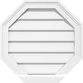 thumbnail image 1 of 40"W x 40"H Octagonal Surface Mount PVC Gable Vent: Non-Functional, w/ 2"W x 2"P Brickmould Sill Frame, 1 of 13