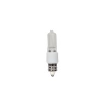 Satco S4490 - 40 watt; Halogen; T3; Frosted; 3000 Average rated Hours; 560 Lumens; Mini Cand base; 120 volts