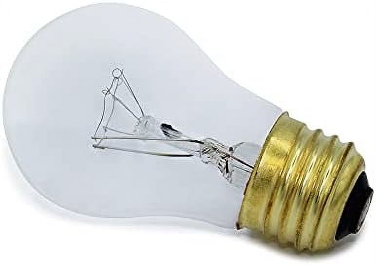 40 Watt Lamp Bulb Replacement and 40W 120V 130V Appliance Bulb 40 Watt A15 Incandescent E26 Base 16.3 Lamp Oven Light Range Hood Light 40W