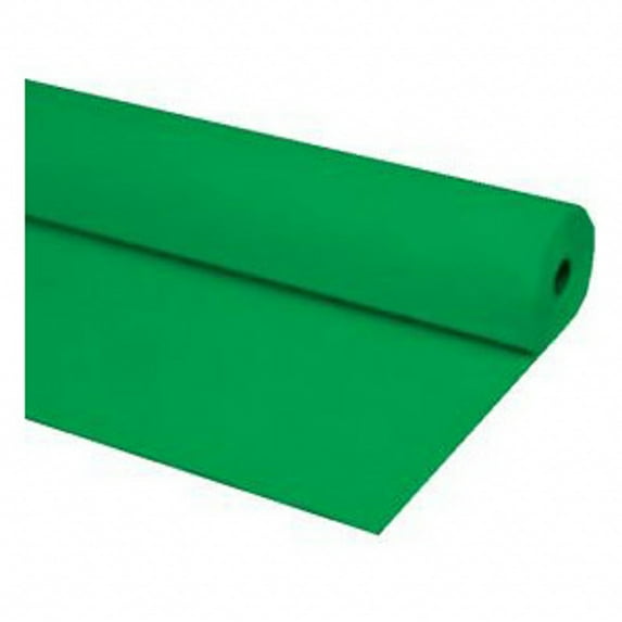 40" X 100 Ft Plastic Heavy Duty Banquet Roll Green