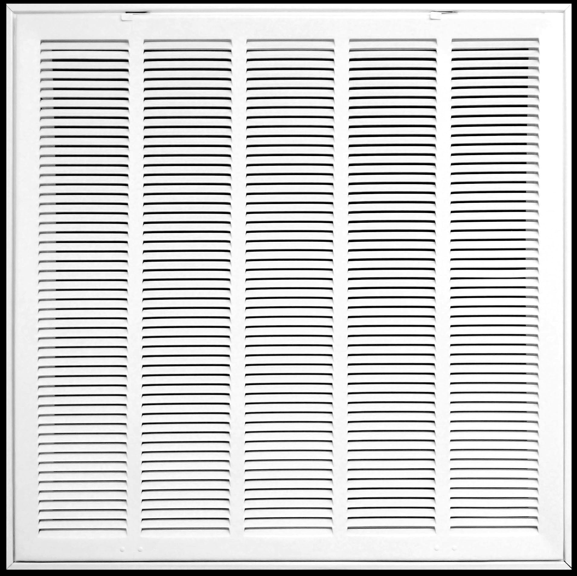 40" X 20" Steel Return Air Filter Grille for 1" Filter Removable Face