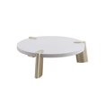 thumbnail image 1 of 40" X 40" X 13" Matte White Finish Coffee Table, 1 of 2
