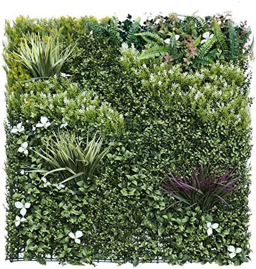 40"X40" Faux Privacy Fence Screen Artificial Boxwood Panels Topiary