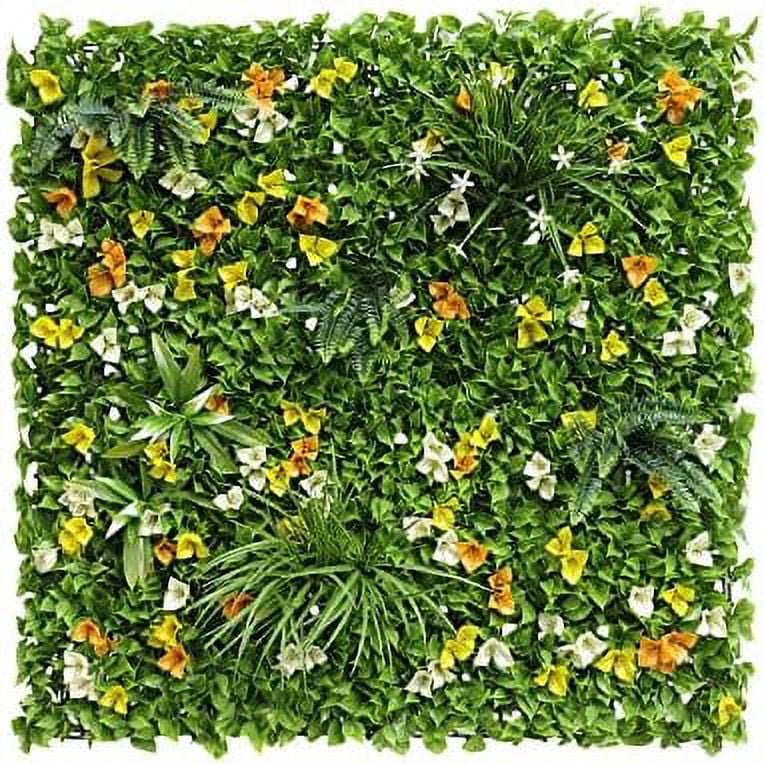 40"X40" Faux Privacy Fence Screen Artificial Boxwood Panels Topiary