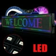 thumbnail image 1 of 40"X8" LED Sign Scrolling Message Display Board RGB 7-Color Programmable Board, 1 of 9