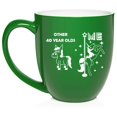 thumbnail image 1 of 40 Year Old Superstar Unicorn Funny 40th Birthday Ceramic Coffee Mug Tea Cup Gift for Her, Friend, Coworker, Sister (16oz Green), 1 of 1